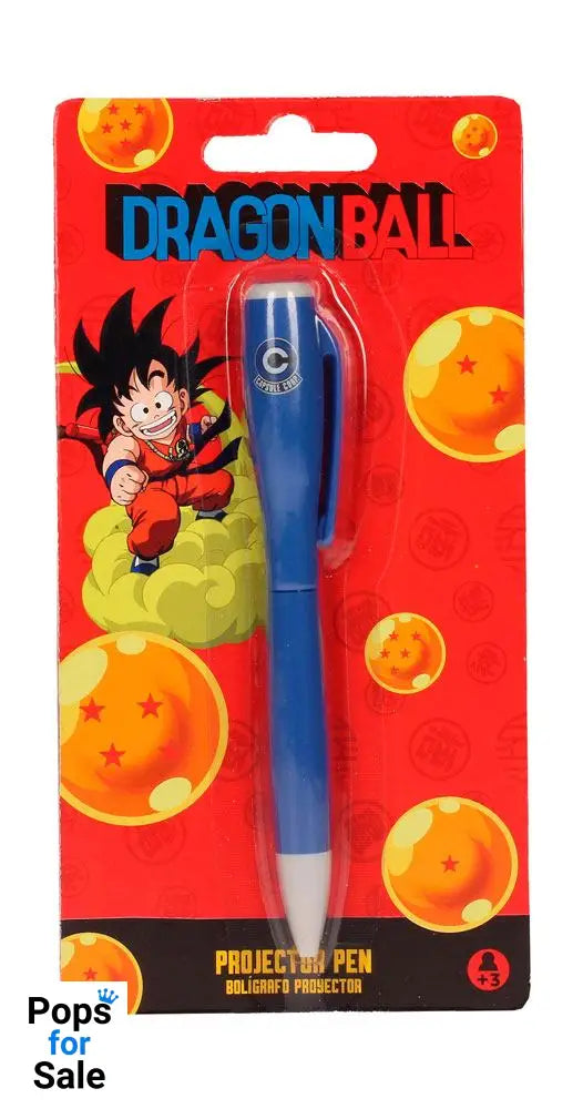 Dragon Ball Pen with Light Projector Capsule Corp Stationery