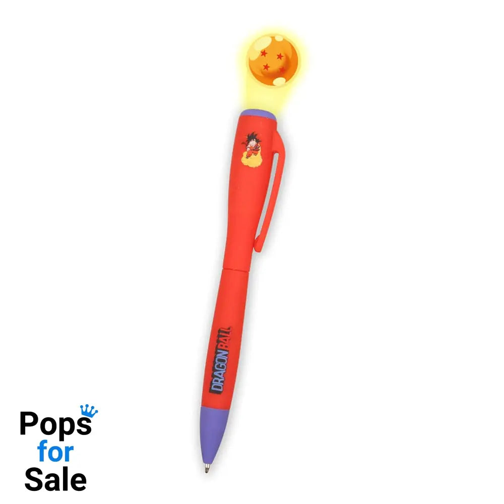 Dragon Ball Pen with Light Projector Goku Kid Stationery