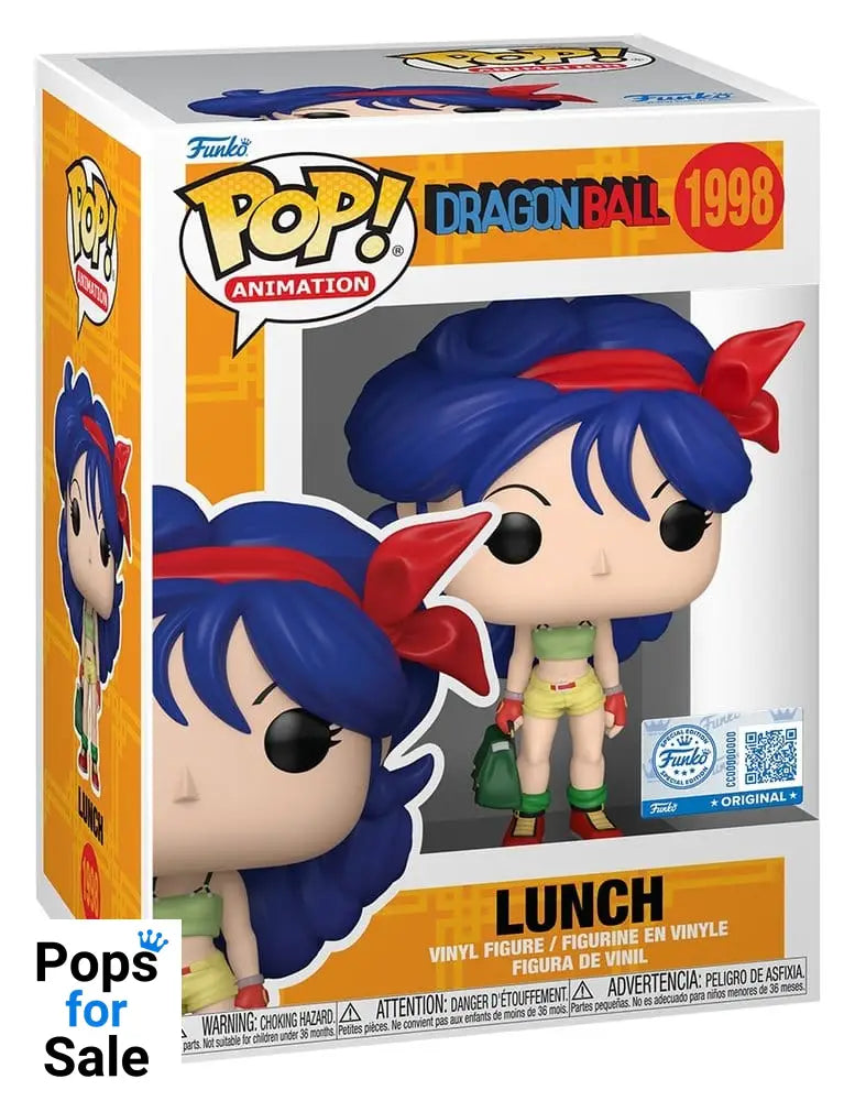 Dragon Ball POP! Animation Vinyl Figure Lunch with Chase 9 cm Assortment (6)