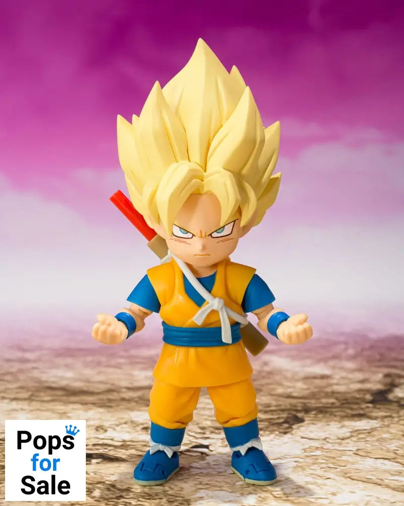 Dragon Ball S.H.Figuarts Action Figure Super Saiyan Son Goku (mini) Daima 8 cm