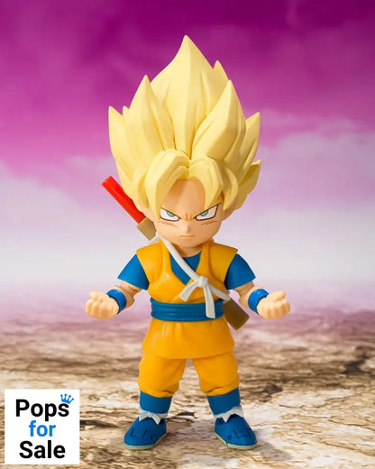 Dragon Ball S.H.Figuarts Action Figure Super Saiyan Son Goku (mini) Daima 8 cm