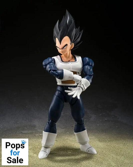 Dragon Ball S.H. Figuarts Action Figure Vegeta Old Battle Clothes 14 cm Action figures