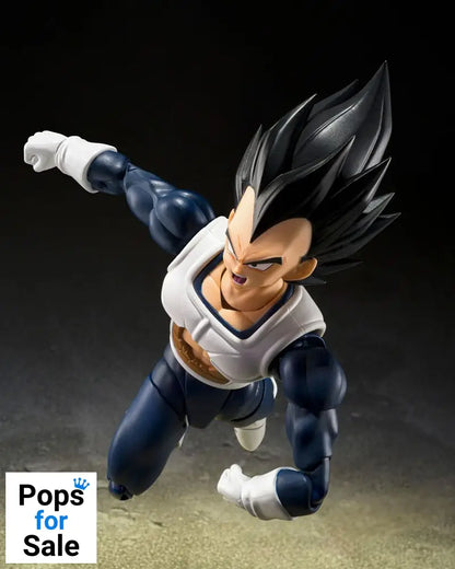 Dragon Ball S.H. Figuarts Action Figure Vegeta Old Battle Clothes 14 cm