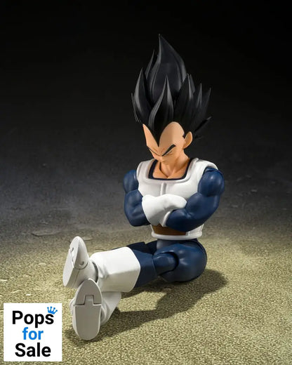 Dragon Ball S.H. Figuarts Action Figure Vegeta Old Battle Clothes 14 cm