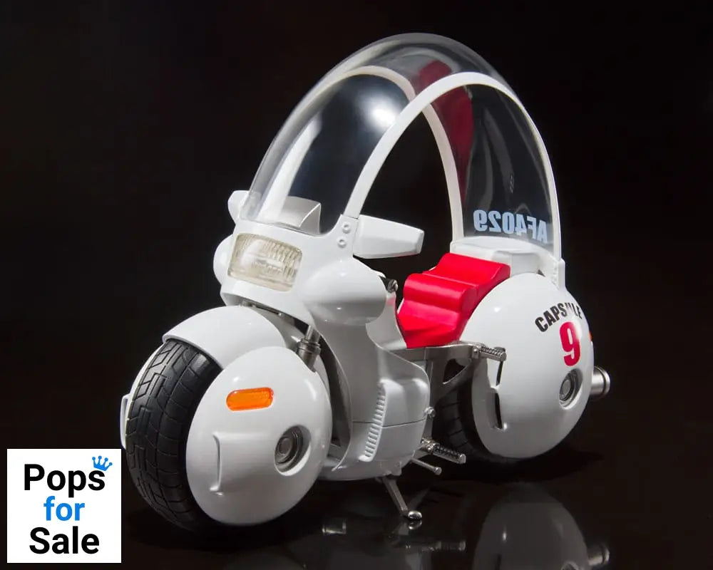 Dragon Ball S.H. Figuarts Vehicle with Figure Bulma's Motorcycle Hoipoi Capsule No. 9 17 cm