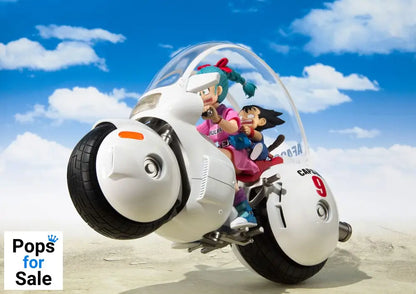 Dragon Ball S.H. Figuarts Vehicle with Figure Bulma's Motorcycle Hoipoi Capsule No. 9 17 cm