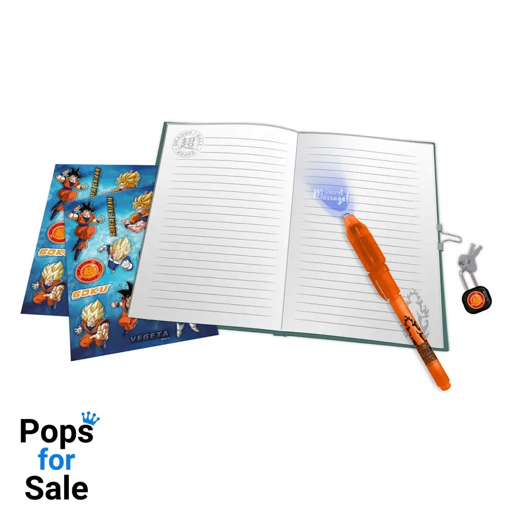Dragon Ball Secret Diary Set with Lock