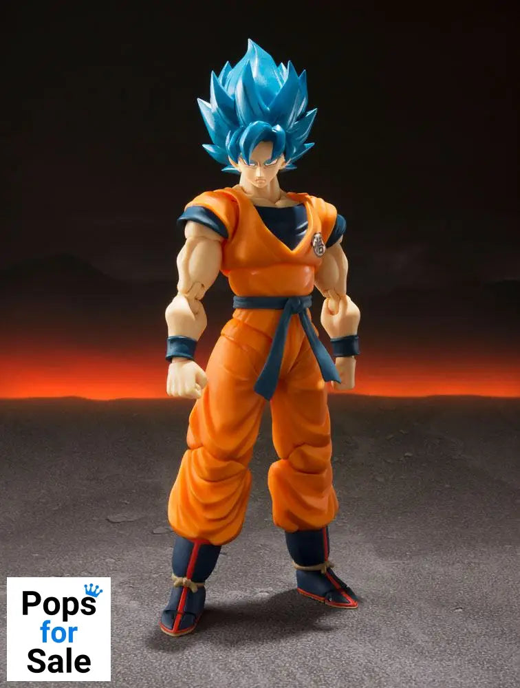 Dragon Ball Super Broly S.H. Figuarts Action Figure Super Saiyan God Super Saiyan Goku Super 14 cm Action figures
