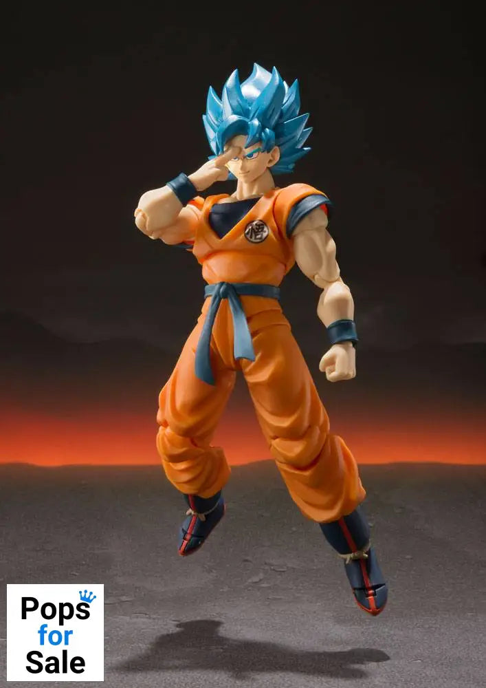 Dragon Ball Super Broly S.H. Figuarts Action Figure Super Saiyan God Super Saiyan Goku Super 14 cm Action figures