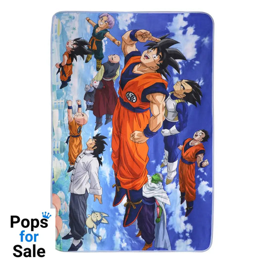 Dragon Ball Super Fleece Blanket Universe Survival Heroes 100 x 150 cm Blankets & Duvets