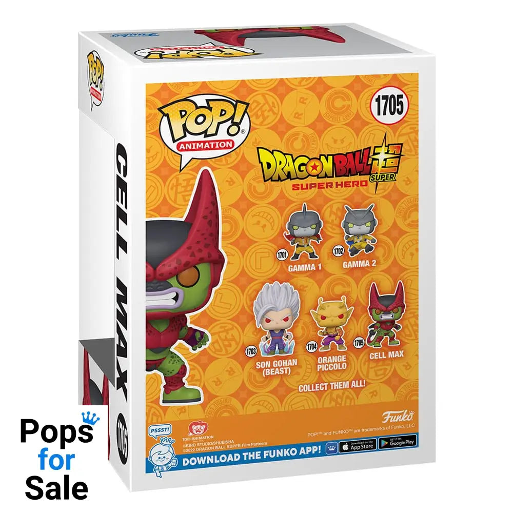 Dragon Ball Super: Super Hero POP! Vinyl Figure Cell Max 9 cm