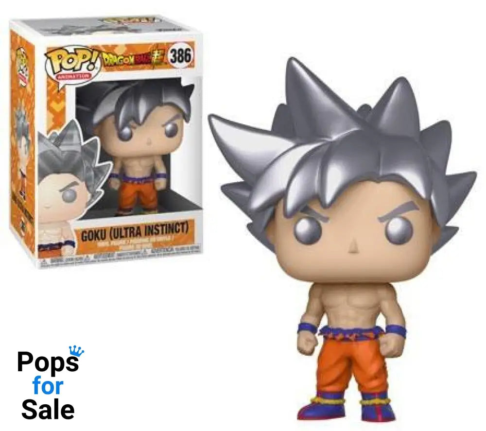 Dragon Ball Super POP! Animation Vinyl Figure Goku (Ultra Instinct) 9 cm POP! Figures