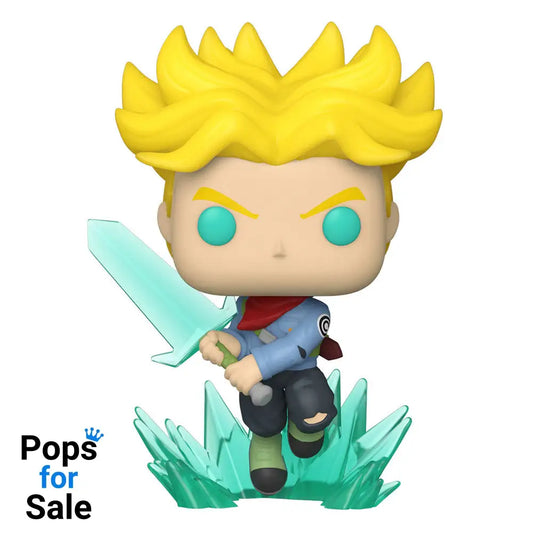 Dragon Ball Super POP! Animation Vinyl Figure SS Trunks w/ Sword 9 cm