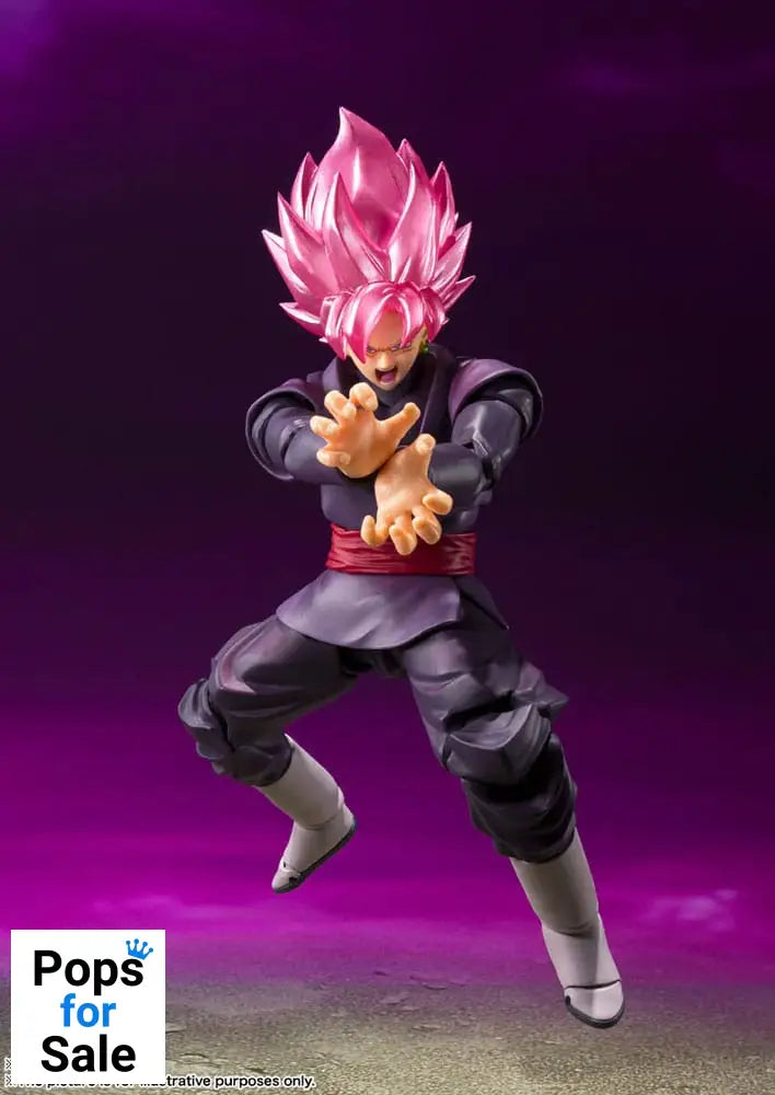 Dragon Ball Super S.H. Figuarts Action Figure Goku Black - Super Saiyan Rose Reissue 14 cm