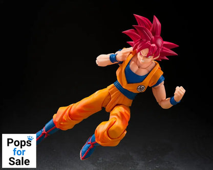 Dragon Ball Super S.H.Figuarts Action Figure Super Saiyan God Son Guko (God Aura) 15 cm