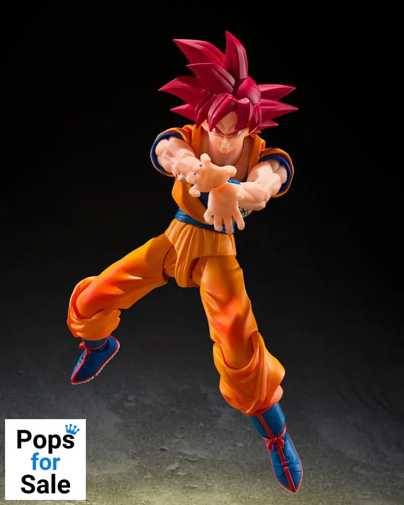 Dragon Ball Super S.H.Figuarts Action Figure Super Saiyan God Son Guko (God Aura) 15 cm