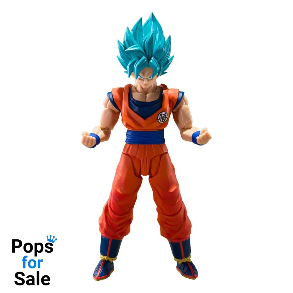 Dragon Ball Super S.H.Figuarts Action Figure Super Saiyan God Super Son Guko (Blue power transcending Limits) 15 cm
