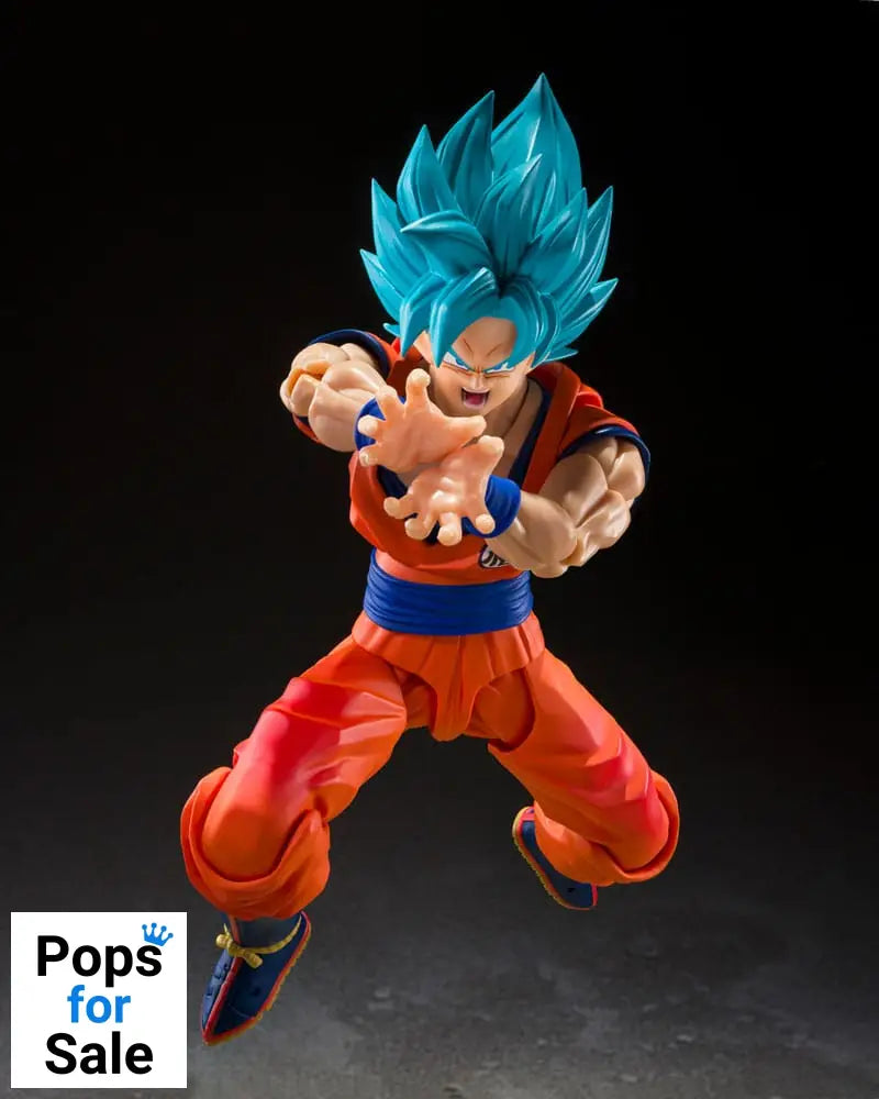 Dragon Ball Super S.H.Figuarts Action Figure Super Saiyan God Super Son Guko (Blue power transcending Limits) 15 cm