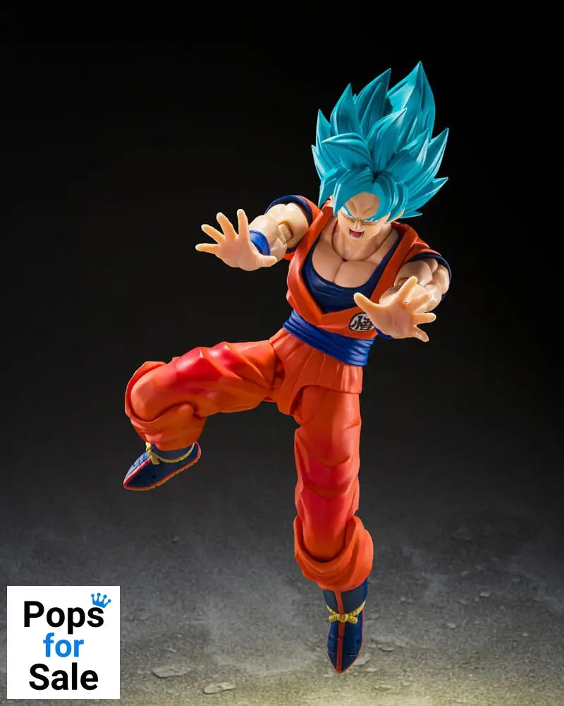 Dragon Ball Super S.H.Figuarts Action Figure Super Saiyan God Super Son Guko (Blue power transcending Limits) 15 cm