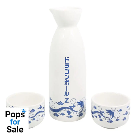 Dragon Ball Z Ceramic Sake Set Blue Shenron