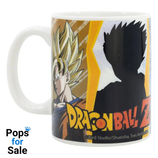 Dragon Ball Z Heat Change Mug Vegeta & Goku 325 ml Cups & Mugs