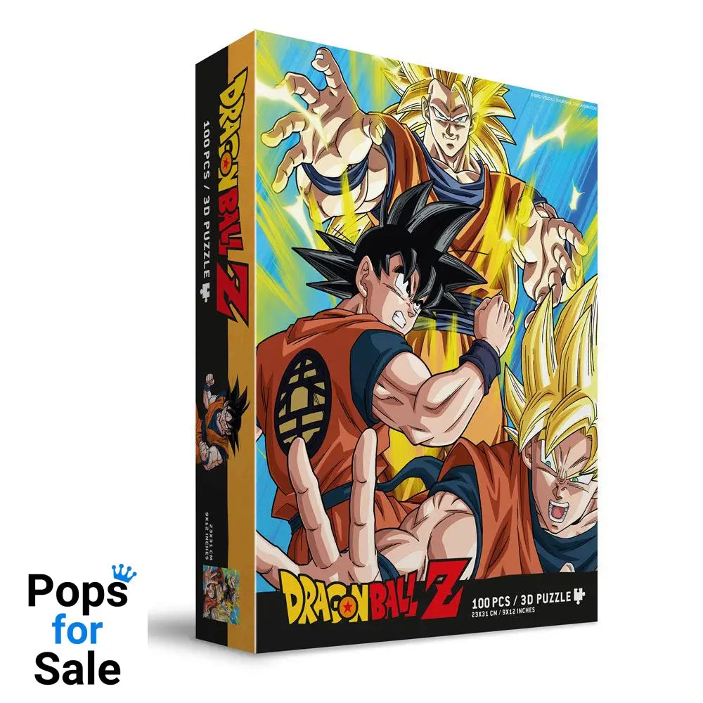 Dragon Ball Z Jigsaw Puzzle with 3D-Effect Goku Saiyan (100 pieces) Puzzles