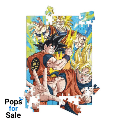 Dragon Ball Z Jigsaw Puzzle with 3D-Effect Goku Saiyan (100 pieces)