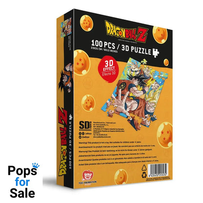 Dragon Ball Z Jigsaw Puzzle with 3D-Effect Goku Saiyan (100 pieces)