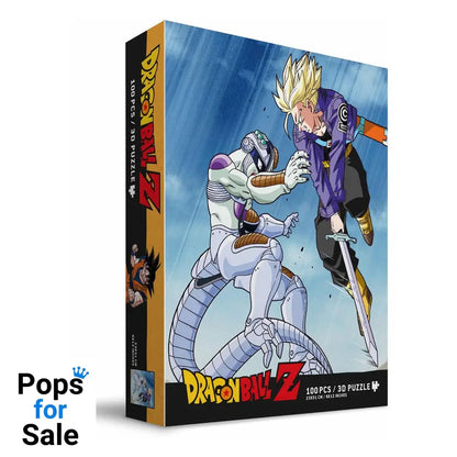 Dragon Ball Z Jigsaw Puzzle with 3D-Effect Trunks vs Frieza (100 pieces)