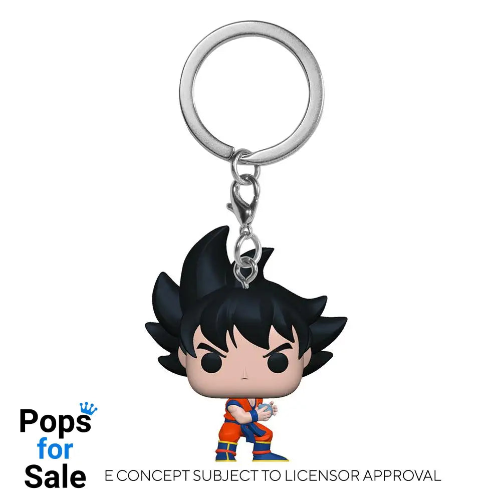 Dragon Ball Z Pocket POP! Vinyl Keychains 4 cm Goku w/Kamehameha Display (12) Keyrings