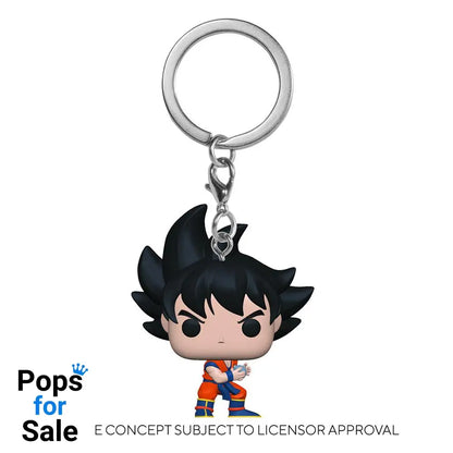 Dragon Ball Z Pocket POP! Vinyl Keychains 4 cm Goku w/Kamehameha Display (12)