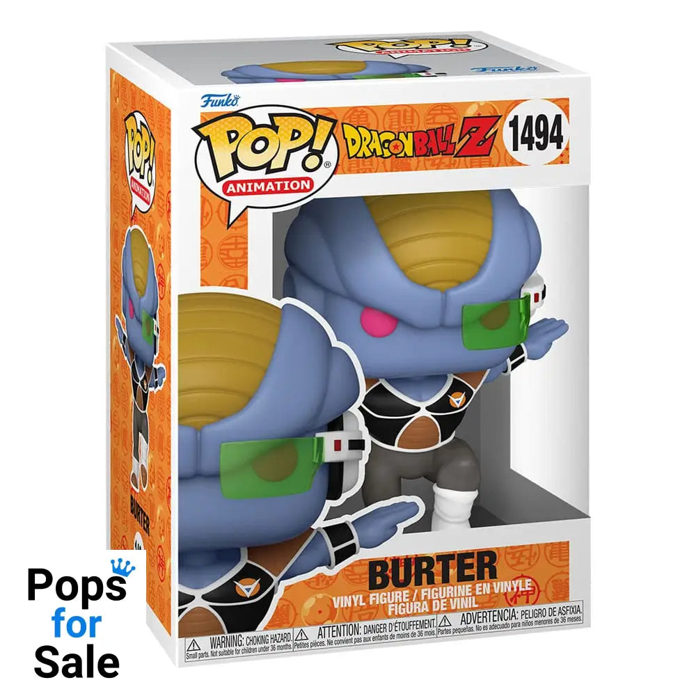 Dragon Ball Z POP! Animation Vinyl Figure Burter 9 cm