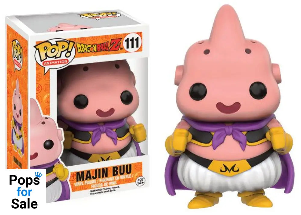 Dragon Ball Z POP! Animation Vinyl Figure Majin Buu 9 cm