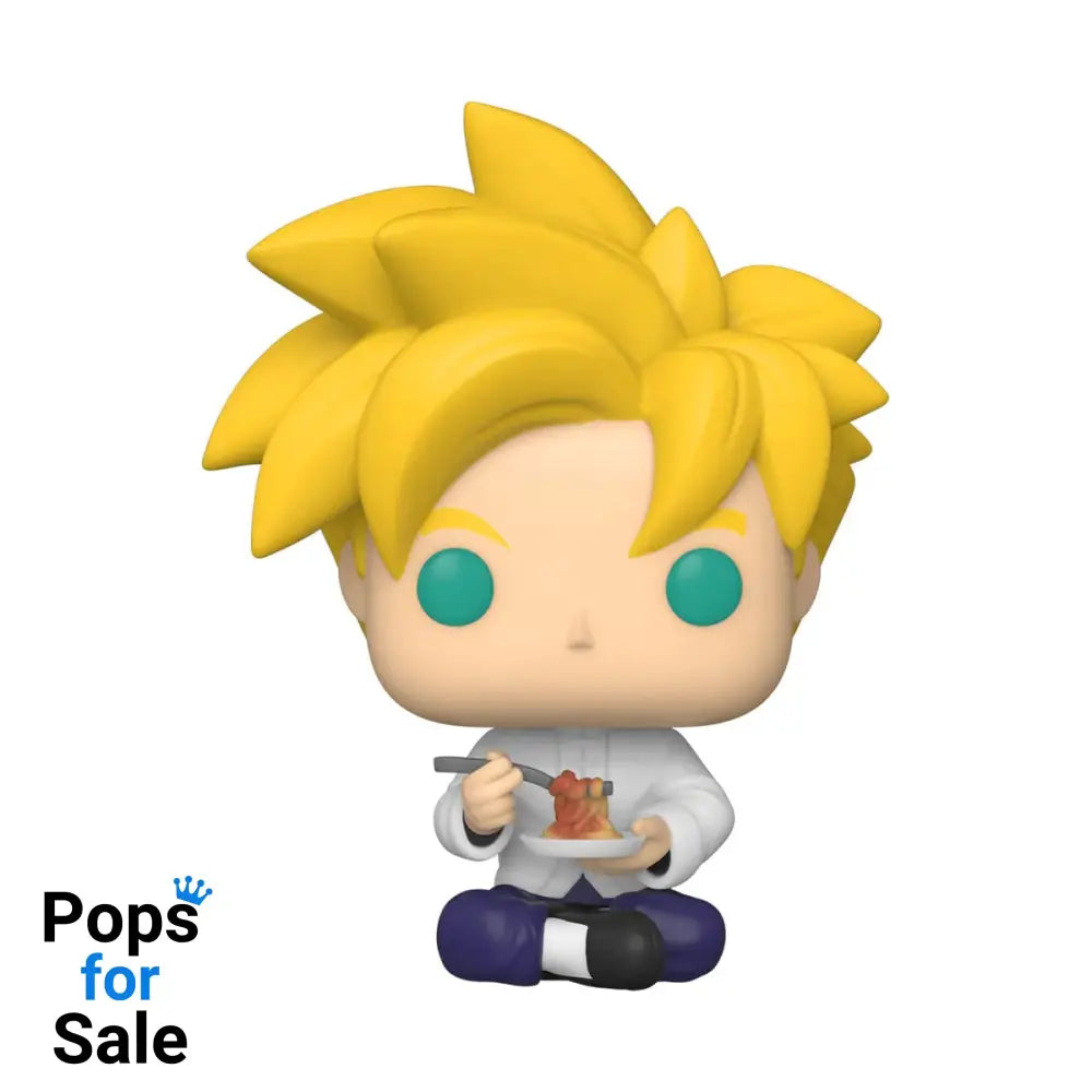 Dragon Ball Z POP! Animation Vinyl Figure Super Saiyan Gohan with Noodles 9 cm