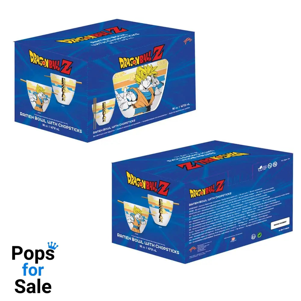 Dragon Ball Z Ramen Bowl with Chopsticks Goku 473 ml