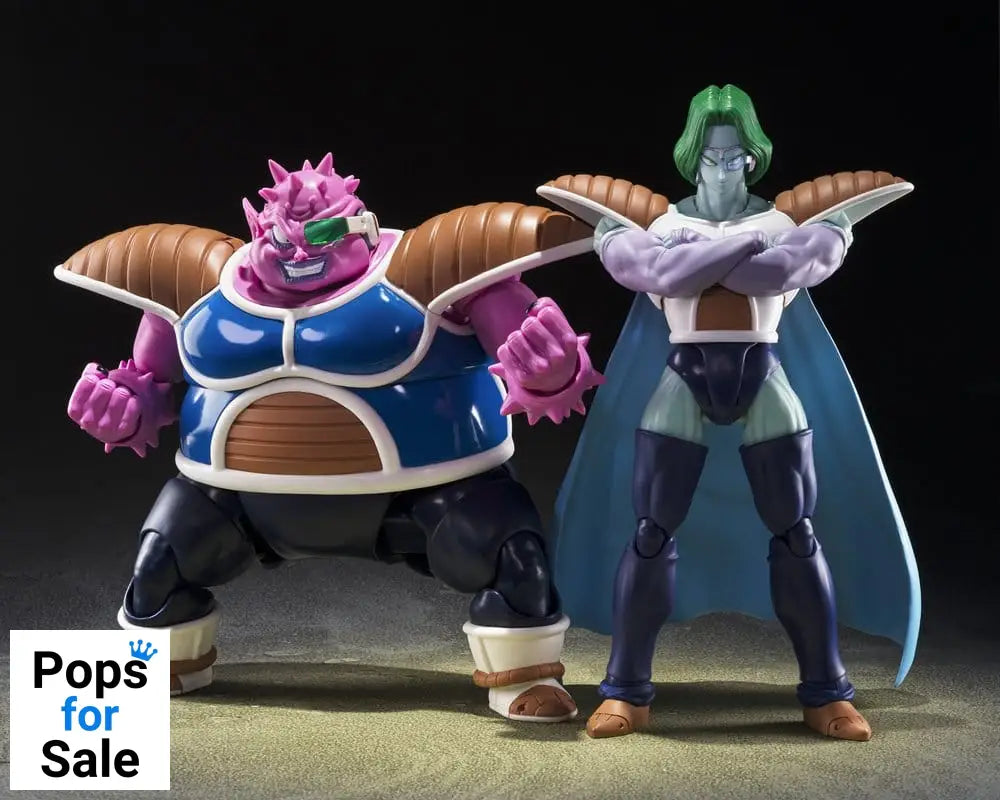 Dragon Ball Z S.H. Figuarts Action Figure Dodoria & Zarbon Bardock the Father of Goku 16 cm