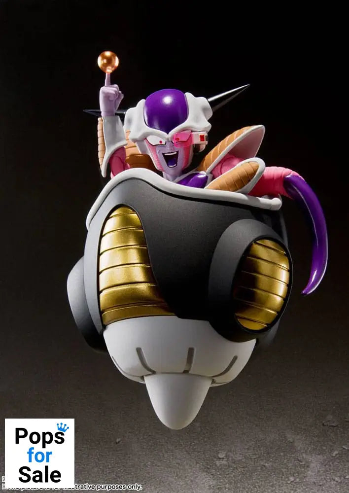 Dragon Ball Z S.H. Figuarts Action Figure Frieza (First Form) & Frieza Pod Reissue 11 cm