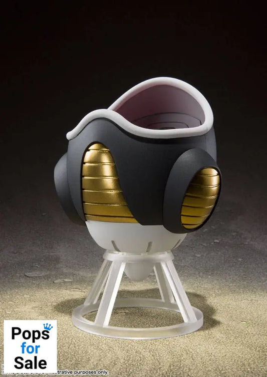 Dragon Ball Z S.H. Figuarts Action Figure Frieza (First Form) & Frieza Pod Reissue 11 cm