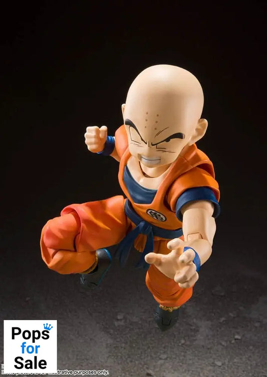 Dragon Ball Z S.H. Figuarts Action Figure Krillin-Earth's Strongest Man 12 cm