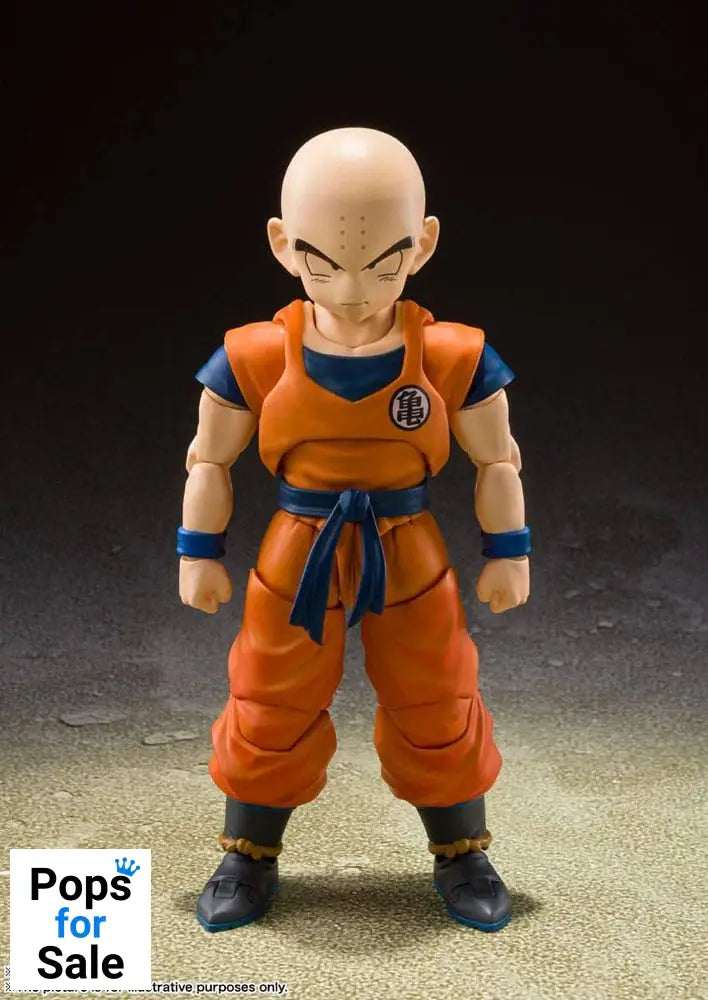 Dragon Ball Z S.H. Figuarts Action Figure Krillin-Earth's Strongest Man 12 cm
