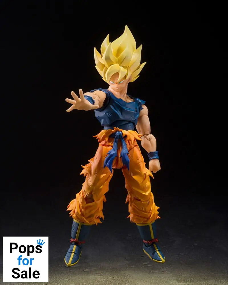 Dragon Ball Z S.H.Figuarts Action Figure Super Saiyan Son Goku (Fighter of Rage) 14 cm Action figures