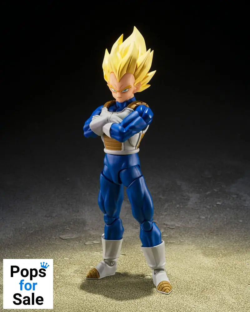 Dragon Ball Z S.H.Figuarts Action Figure Super Saiyan Vegeta (Dangerous Pride) 14 cm