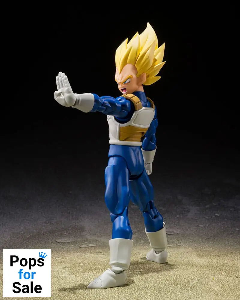 Dragon Ball Z S.H.Figuarts Action Figure Super Saiyan Vegeta (Dangerous Pride) 14 cm