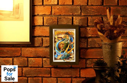 Dragon Ball Z Tamashii Art 3D Relief Picture Son Goku & Dragon 27 cm