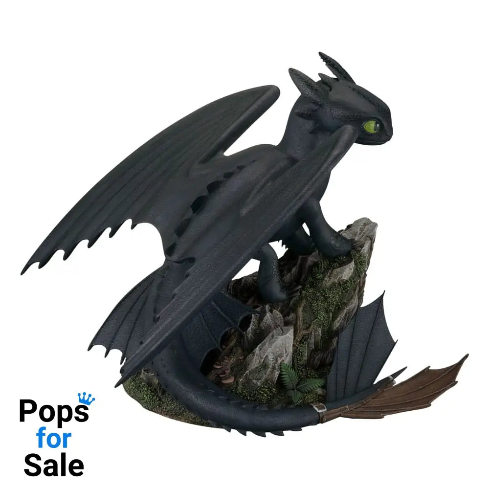 Dragons Master Craft Statue Standing Toothless 31 cm