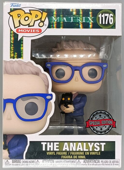 1176 The Analyst - The Matrix Resurrections - Box Damaged Funko POP