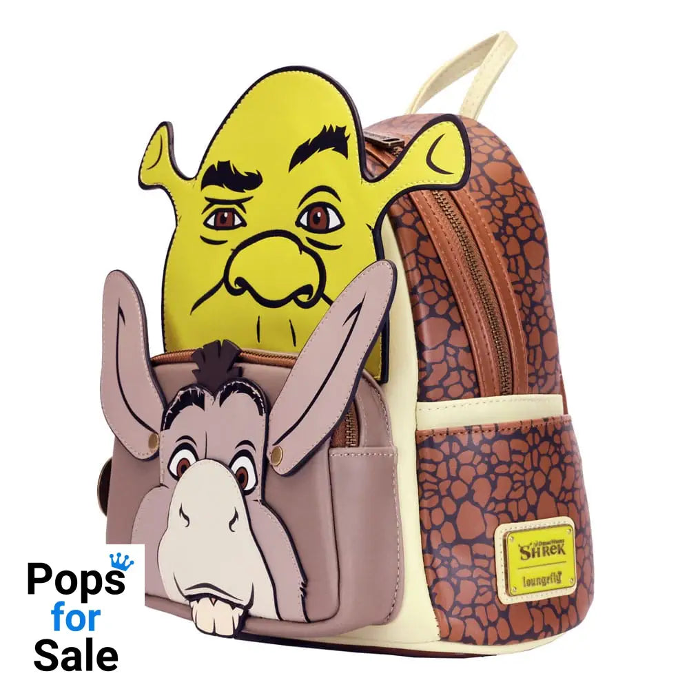 Dreamworks by Loungefly Mini Backpack Shrek & Donkey Cosplay
