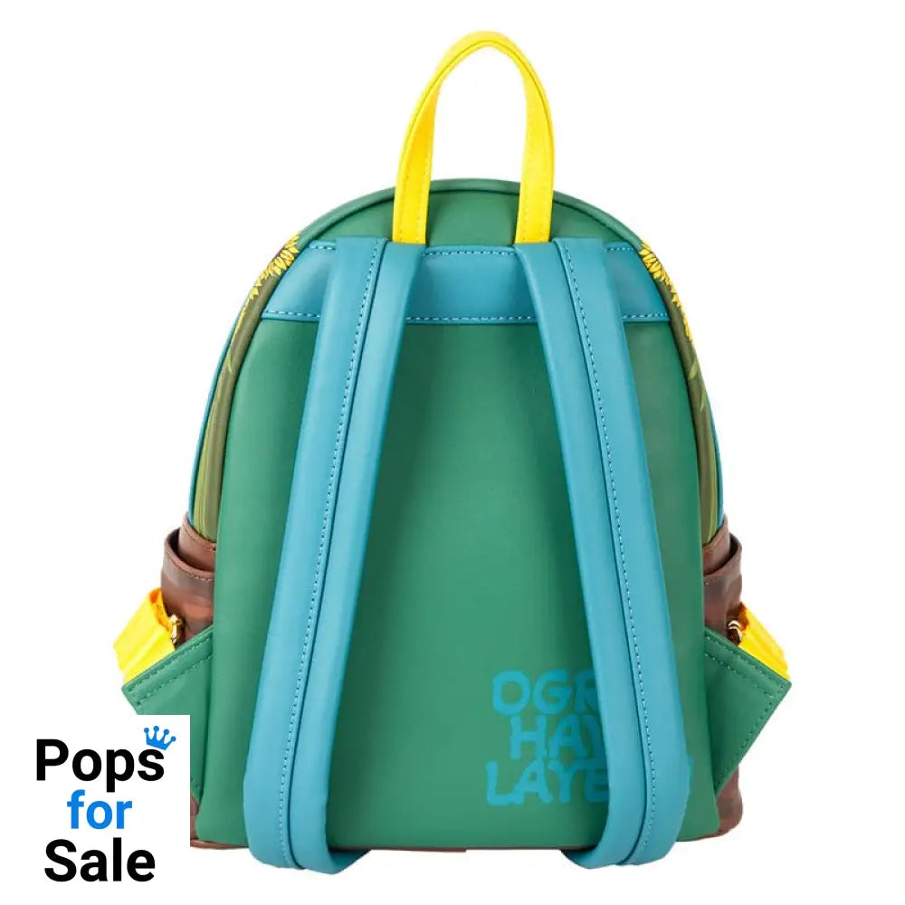 Dreamworks by Loungefly Mini Backpack Shrek & Donkey Sunflower Field