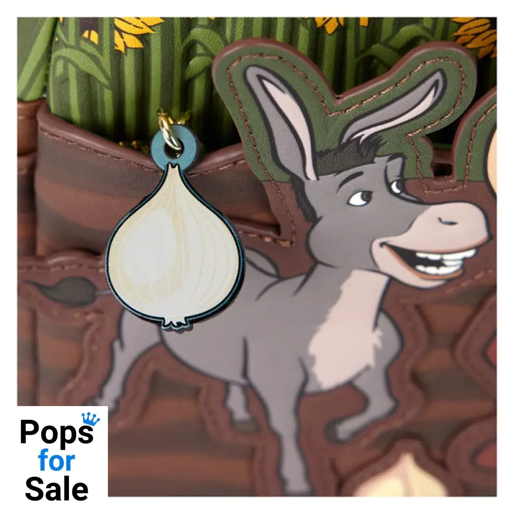 Dreamworks by Loungefly Mini Backpack Shrek & Donkey Sunflower Field Bags