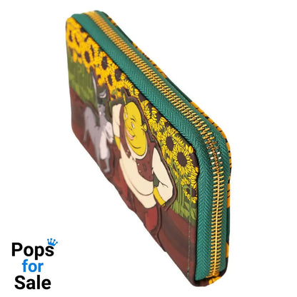Dreamworks by Loungefly Wallet Shrek & Donkey Sunflower Field